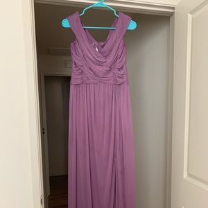 David’s Bridal bridesmaid dress
